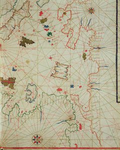 The Peloponnese with the Island of Limnos, from a Nautical Atlas (detail) by Italian School